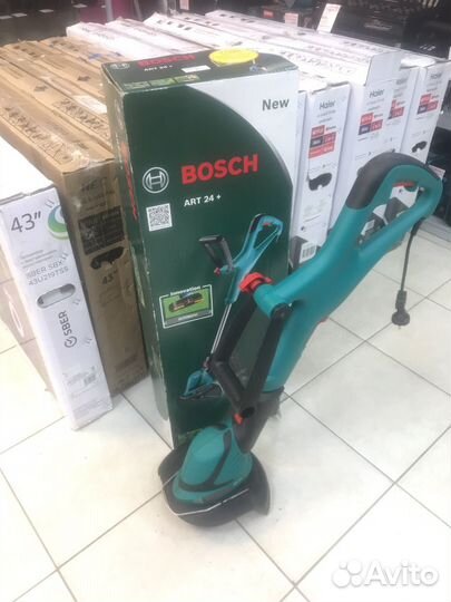 Триммер электрический bosch art 24 +