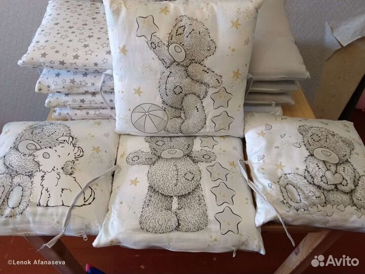 Бортики в детскую кроватку