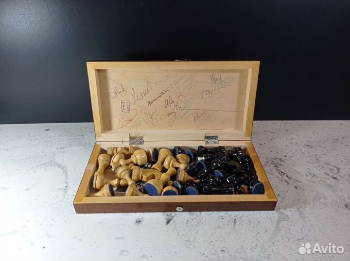 Шахматы подписные эксклюзив международный турнир