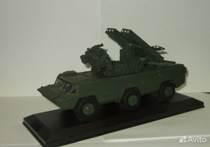 Баз 5937 бм 9А33Б зрк Оса 1972 СССР Миниград 1:43