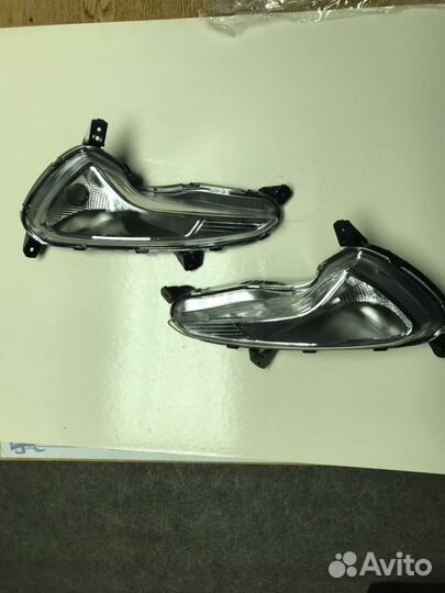 Хендай Солярис 2014-2016 фонарь в передний бампер