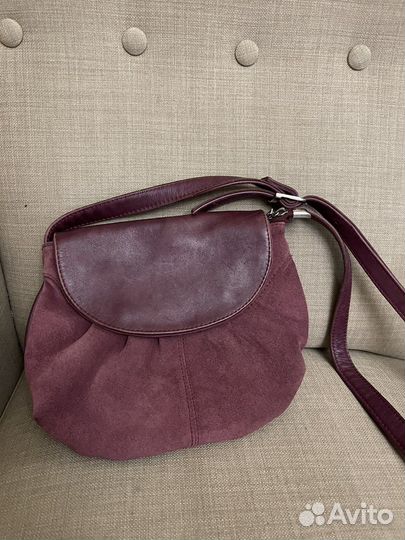 Сумка женская замшевая