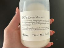 Davines love curl шампунь