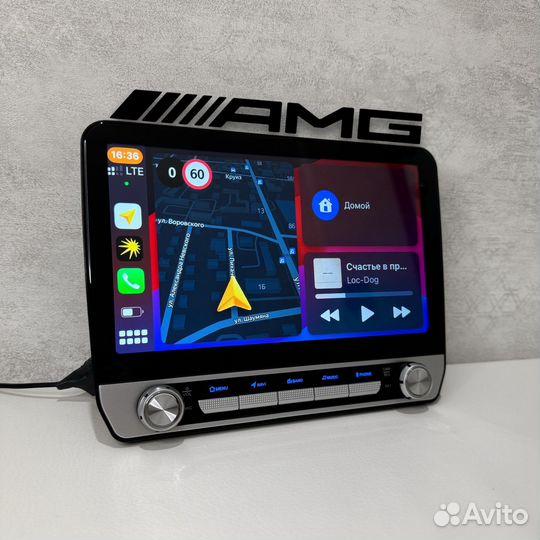 Магнитола Android AMG стиль 4/32