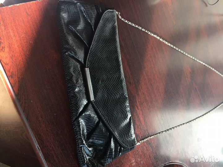 Клатч черный