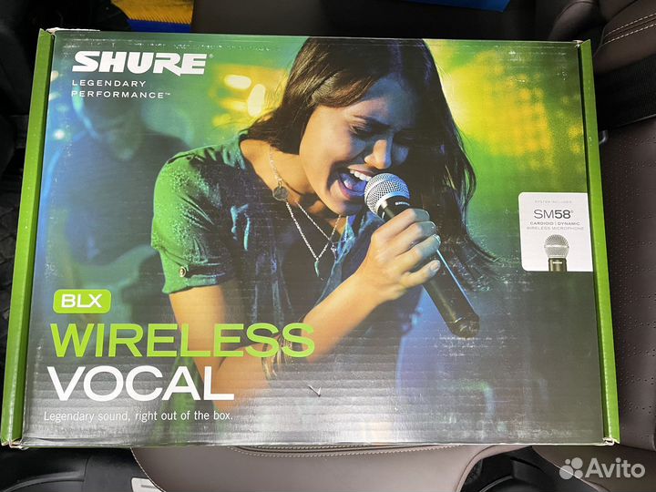 Радиосистема Shure blx24e/SM58