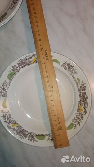 Тарелки СССР зик Конаково