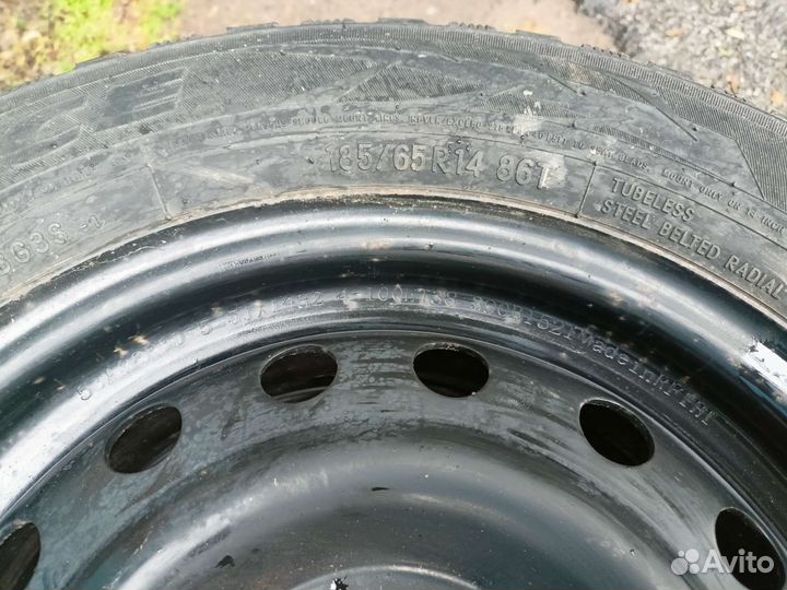 Зимние колеса 185/65 r14 4*100