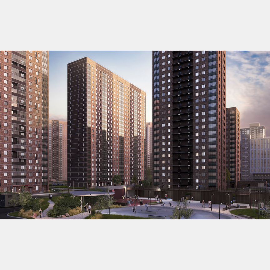 2-к. квартира, 49,4 м², 8/17 эт.