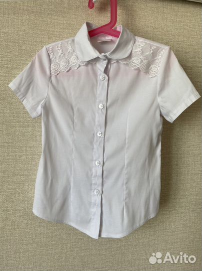 Школьная блузка 128