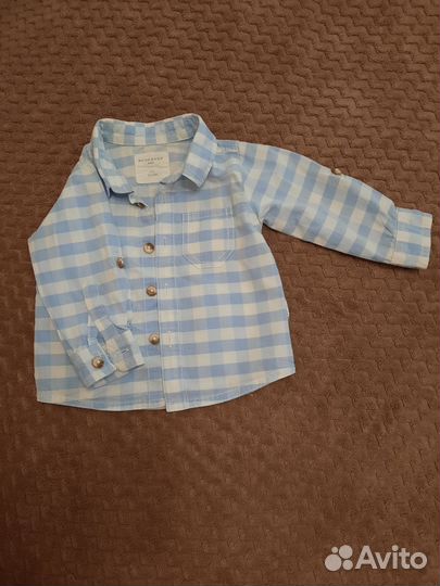 Рубашка доя мальчика 62см