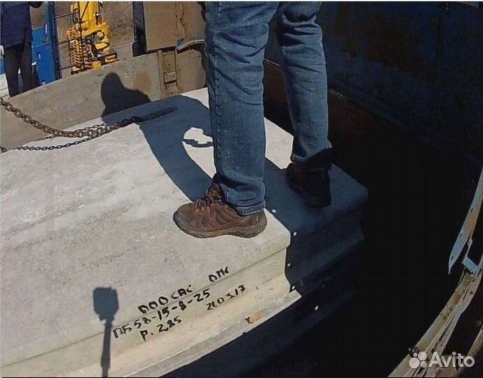 Плиты здесь - с петлями