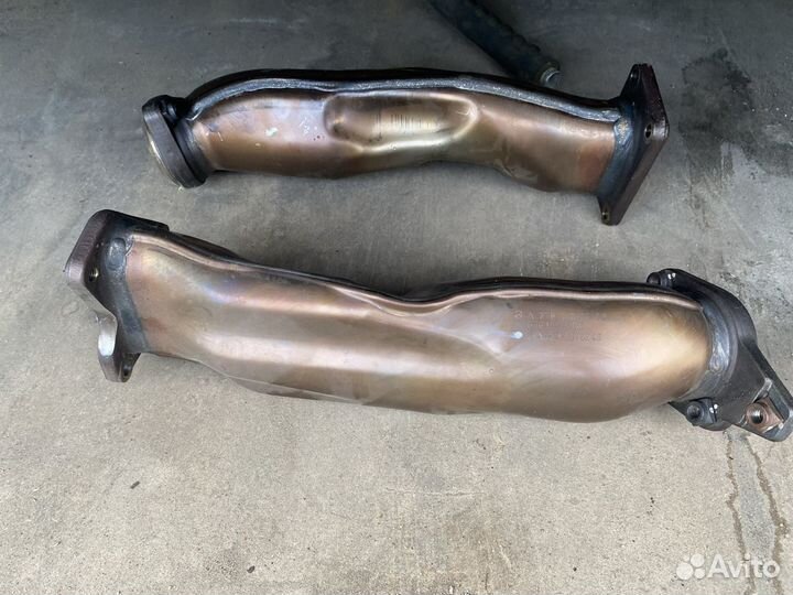 Труба выпускная Mercedes GLE 500 63AMG