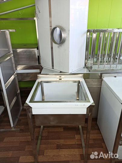 Мойка из нержавеющей стали 60x60