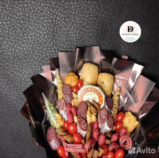 Букет мужской. Съедобный букет