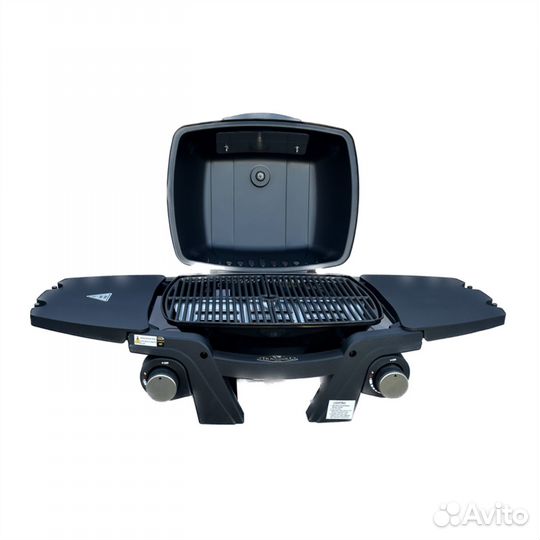 Гриль газовый 2+/ решётки чугун/ титан/ отсекатель