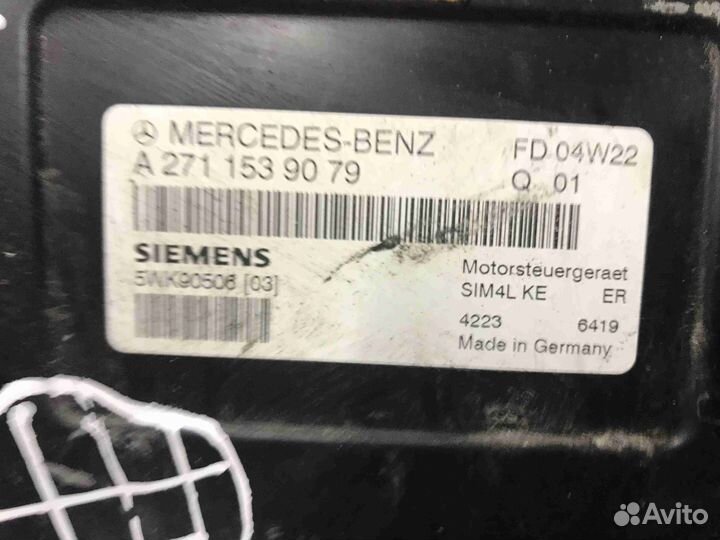Блок управления двигателем Mercedes C W203