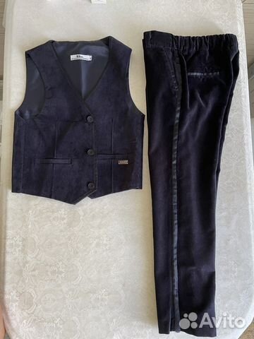 Брючный костюм на мальчика 116-122