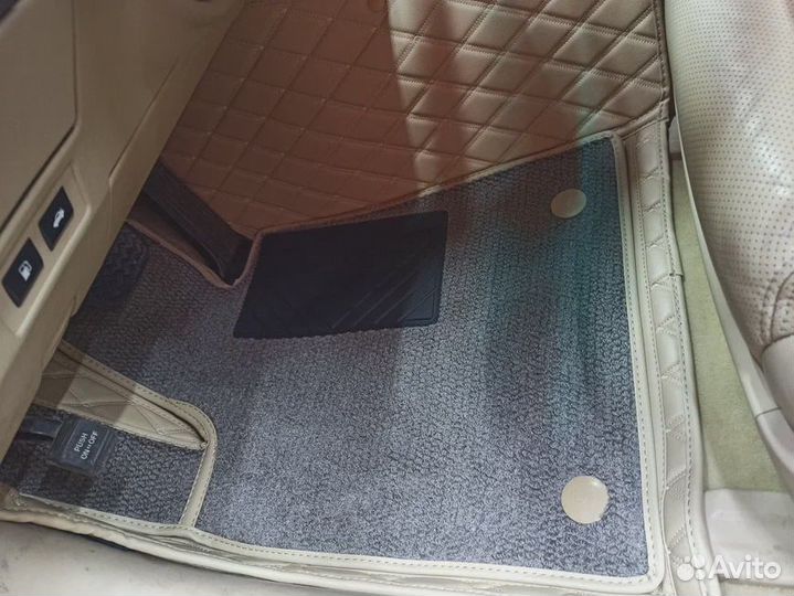 Автомобильные коврики из экокожи