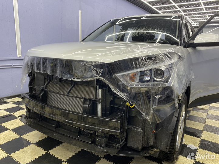 Бронирование авто пленкой