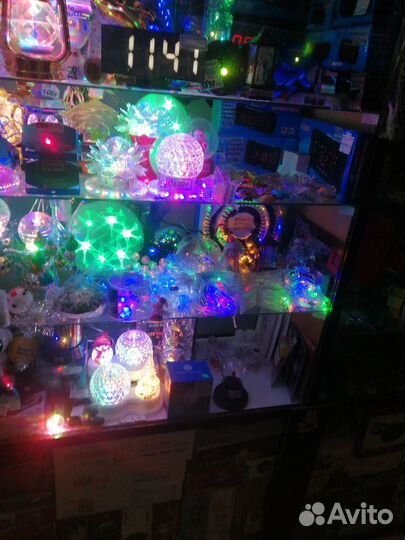 LCD шар, стробоскоп с USB на смартфон, повербанк