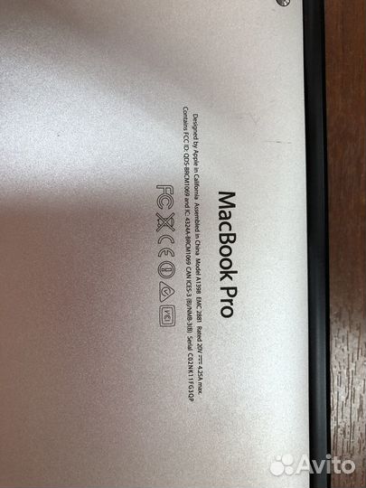 Apple macbook pro 15