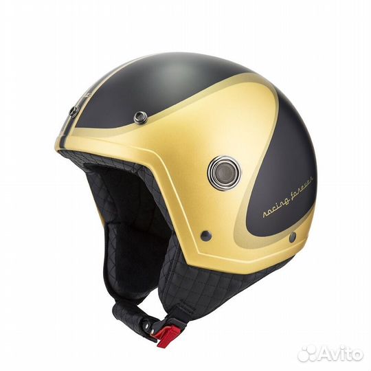 NZI Tonup Open Face Helmet Matt Racever