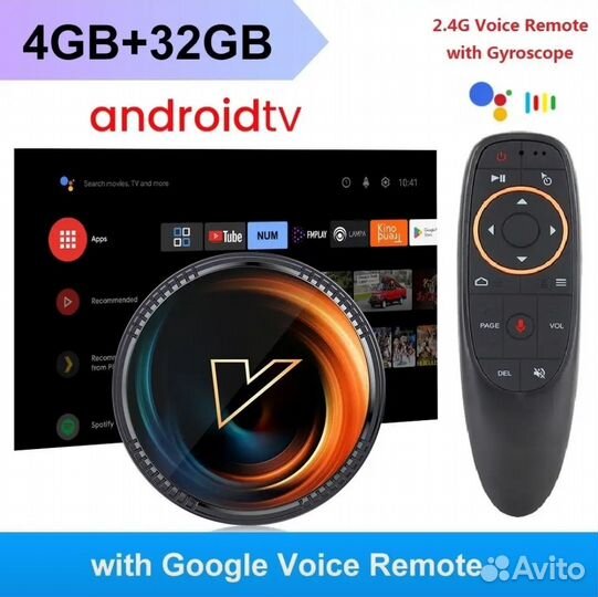 Smart tv приставка Vontar X2 W2 ATV 11 4/32 S905W2