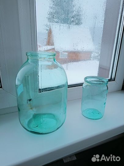 Банки стеклянные