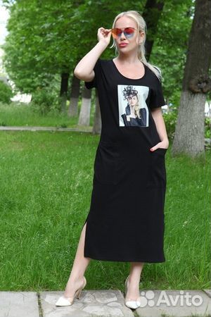 Платье летнее хлопок