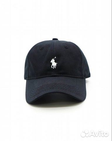 Кепка бейсболка Polo Ralph Lauren белая черная