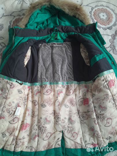 Зимняя куртка на девочку 134 рост