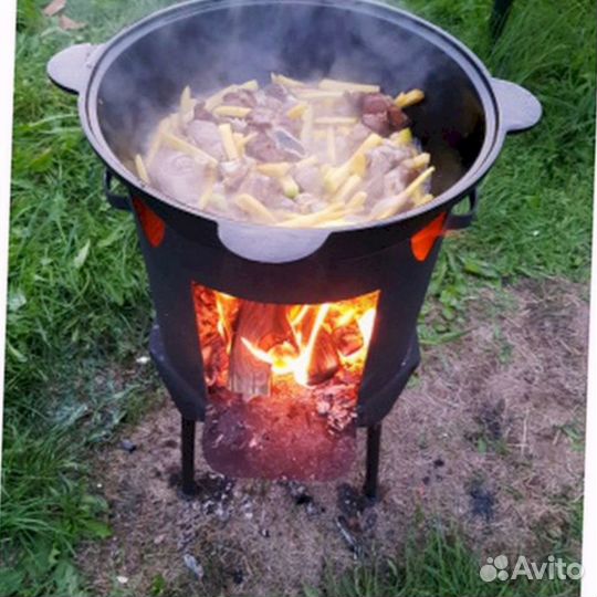 Казан 10 литров чугун