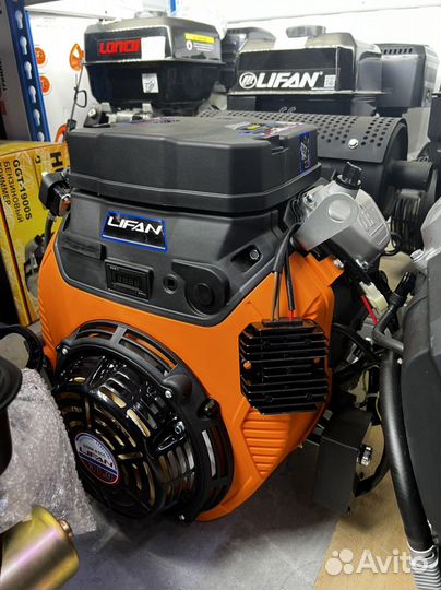 Двигатель Lifan 31 л.с. 2V80F-A ECC 20А