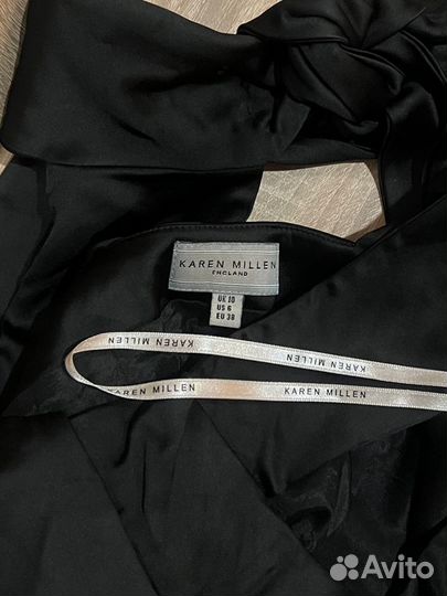 Платье с бантом