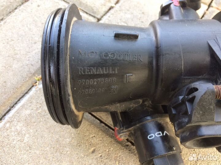 Дроссельная заслонка 1,4/1,6 Рено Логан (Симбол)