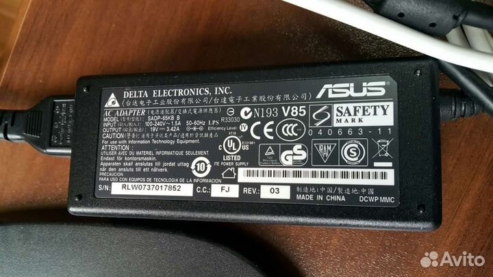 Блоки питания для ноутбуков