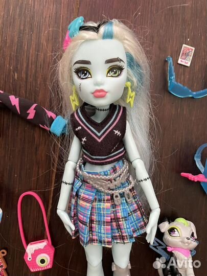 Кукла Monster High Mattel Frankie Stein