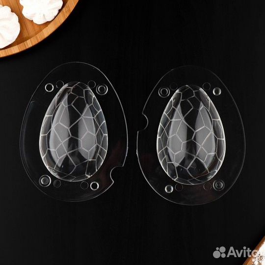 Молд Доляна «Шоколадное яйцо», 1411,59 см, цвет пр