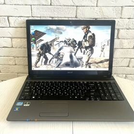 Игровой ноутбук Acer/Core i5/12гб/GT540M/ссд