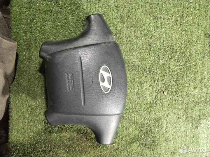 Подушка безопасности в руль Hyundai Sonata 2007