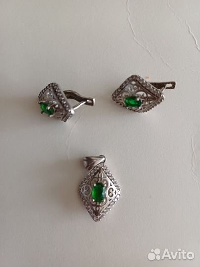 Комплект серебро 925