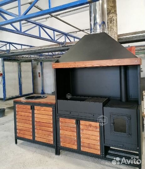 Мангал, мангальная зона, мангальный комплекс