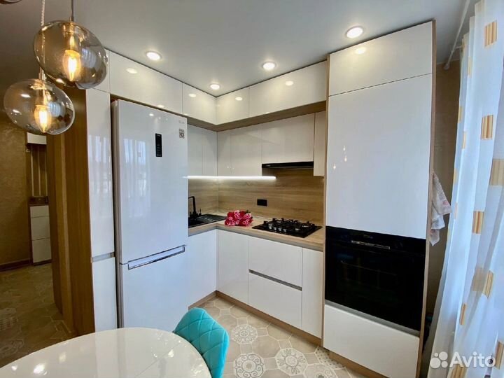 Прямая кухня на заказ. Производство в Омске