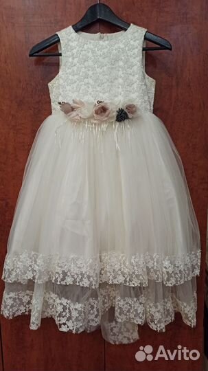 Вечернее платье для девочек (7- 10 лет)