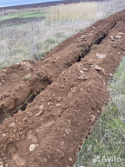 Услуги траншеекопателя