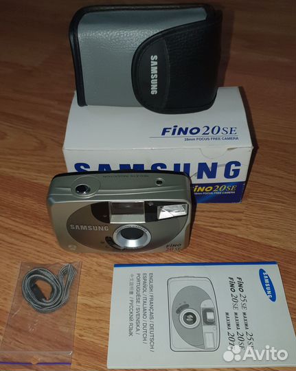 Пленочный фотоаппарат новый Samsung Fino 20