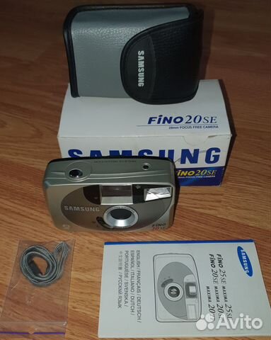 Пленочный фотоаппарат новый Samsung Fino 20
