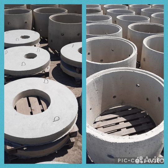 Кольца бетонные (Жби), крышки, днища с доставкой
