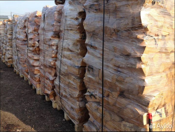 Дрова березовые сухие камерная сушка